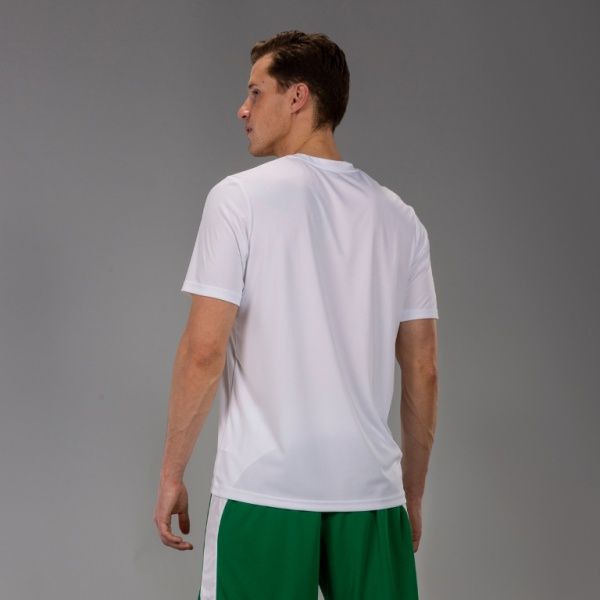 Футболка Joma T-SHIRT COMBI WHITE S/S 100052.200 S білий