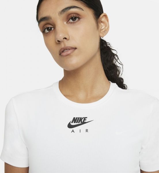 Футболка Nike W NSW AIR SS TOP CROP CZ8632-100 L білий