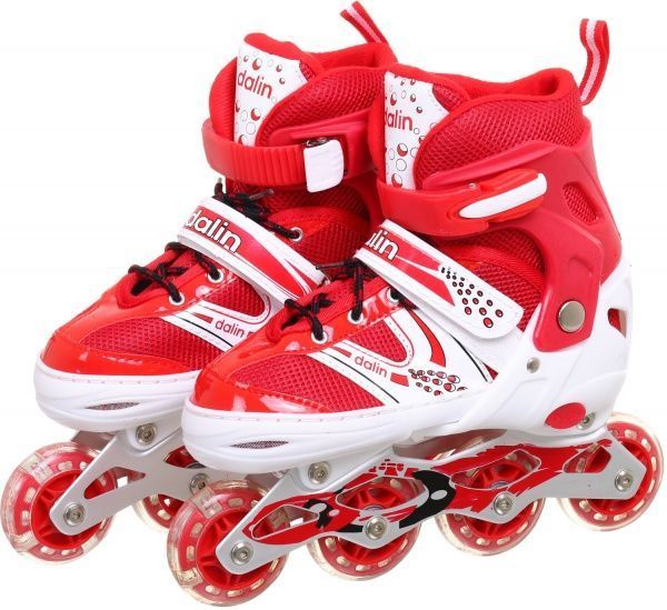 Роликовые коньки Shantou SC190158, со светом, 3 цвета р. 35-38