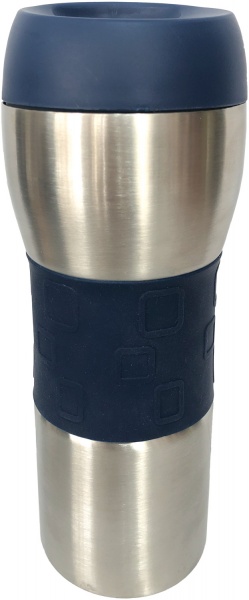 Термочашка Flora blue 400 мл Flamberg Smart Kitchen