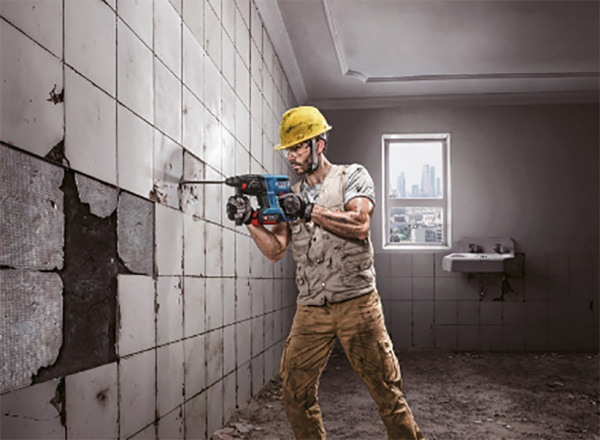 Набор инструментов Bosch Professional GSR 185-LI + GWS 180-LI + GBH 180-LI (2x 4.0 Ah, GAL 18V-40, bag), brus 0615990N1Y