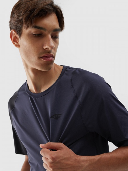 Футболка 4F TSHIRT FNK M452 4FAW23TFTSM452-32S р.L синій