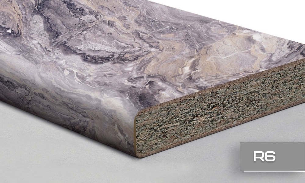 Столешница LuxeForm W298 влагостойкая 3050x600x38 мм морион