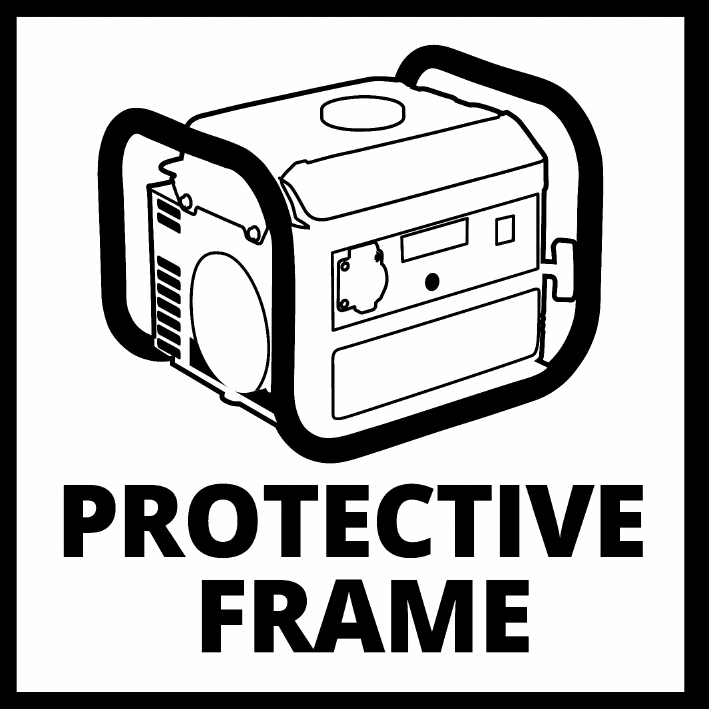 Генератор бензиновый Einhell TC-IG 1100 1 кВт / 1,1 кВт 230 В 4152580