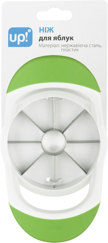 Нож для яблок UP! (Underprice) 17,5х10,5х5,8см красный с белым
