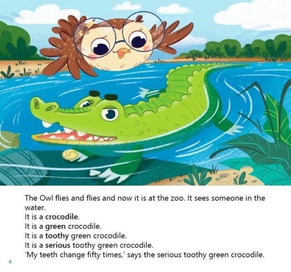 Книга «Книга Сова в зоопарку/The Owl at the Zoo»