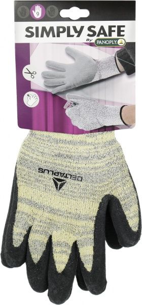 Перчатки Delta Plus VECUT52 антипорезные с покрытием латекс XL (10) VECUT5210