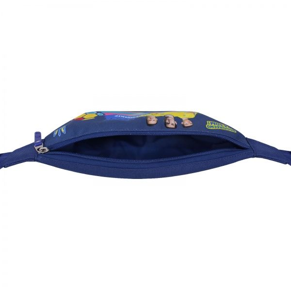 Сумка поясная Bagland бананка Euro2021 синий (21266)