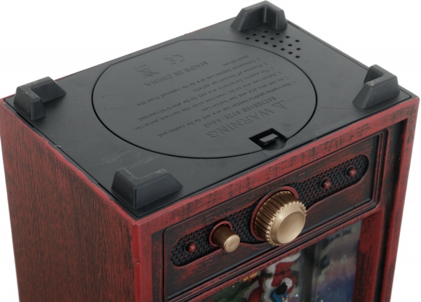 Ліхтар декоративний Телевізор Санти ялинка 12,3x8,7x22,5 см