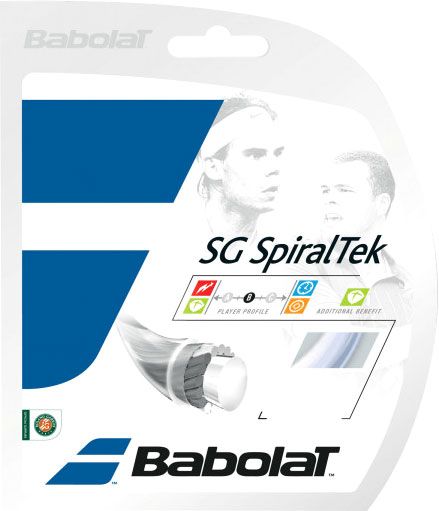 Струна для теннисных ракеток Babolat SG SPIRALTEK 12M 241124/104 р. 1,25 