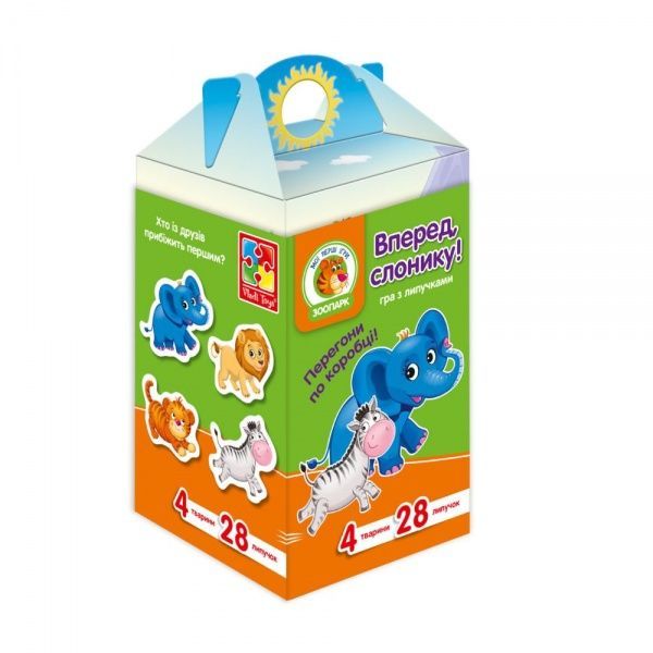 Навчальний ігровий набір Vladi Toys Вперед, слонику! VT1312-12