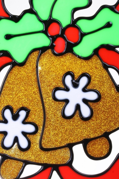 Наклейка декоративная силиконовая микс (6 дизайнов) в ассортименте 13x18 см