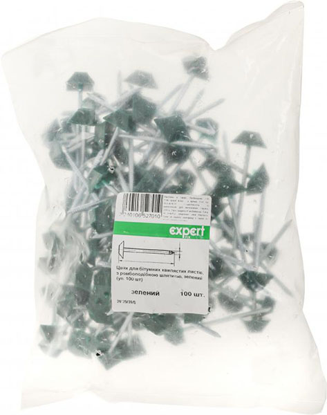 Гвозди для ондулина 3.2x70 мм 100 шт ромбовидные