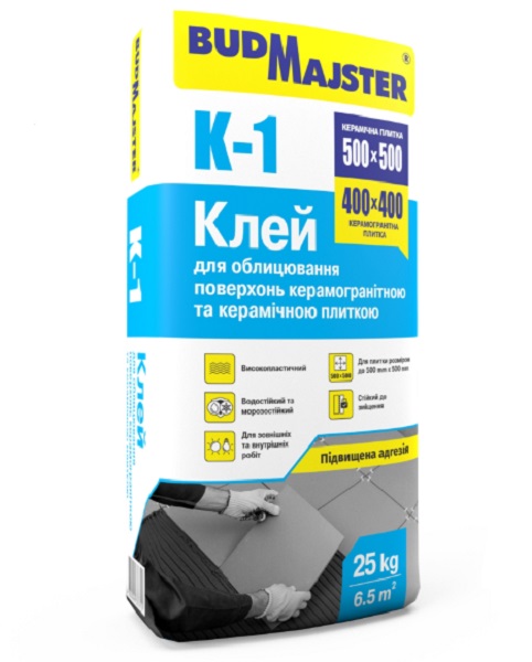 Клей для плитки BudMajster 