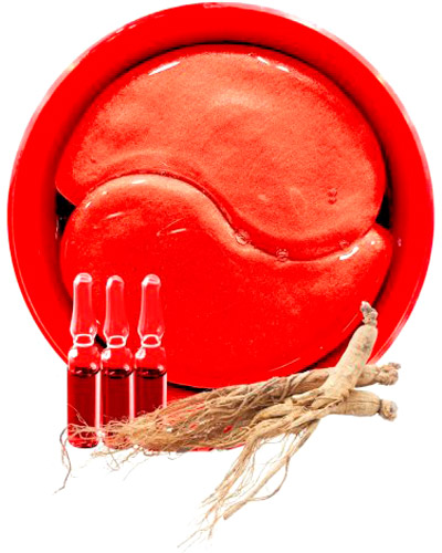 Патчі гідрог. д/очей женьш. і пепт. Cobalti, 60 шт