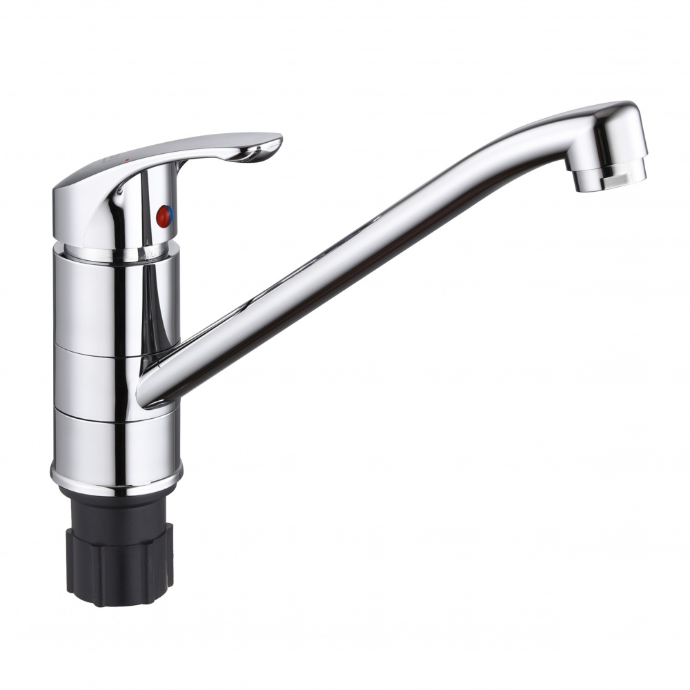 Смеситель для умывальника RJ SMART хром, 35 мм, поворотний довг.