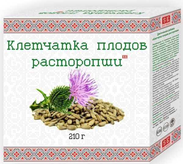 Добавка дієтична Farmakom клітковина плодів розторопші 210 г 