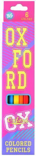 Олівці кольорові Oxford Pink, 6 шт. YES