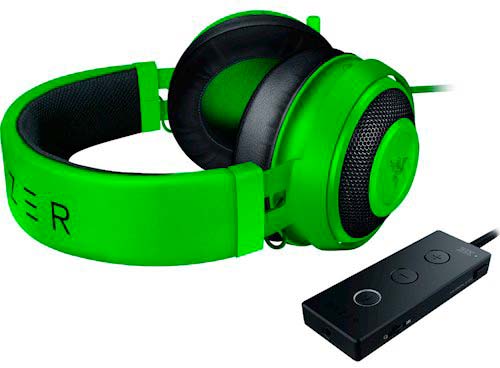 Гарнітура ігрова Razer Kraken Tournament Edition green (62948) 