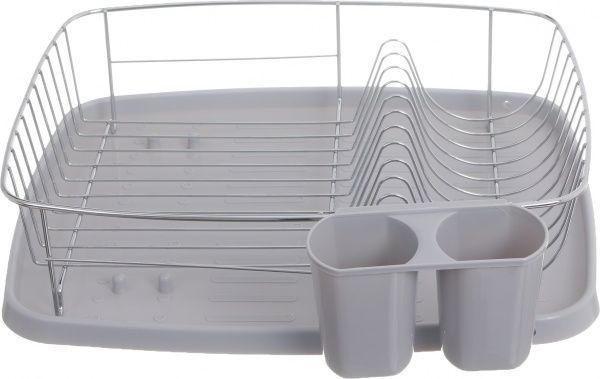 Сушка для посуды с поддоном 42х34,5х11 см Flamberg