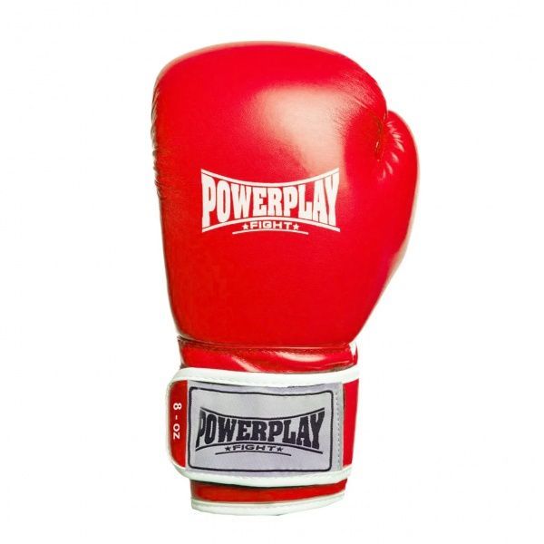 Боксерские перчатки PowerPlay р. 8 8oz 3019 красный