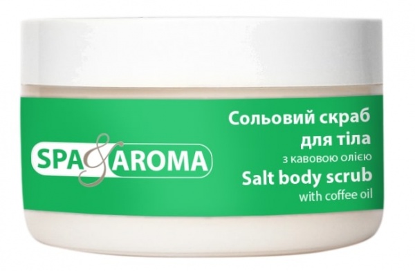 Скраб для тела солевой Bioton с кофейным маслом 250 мл