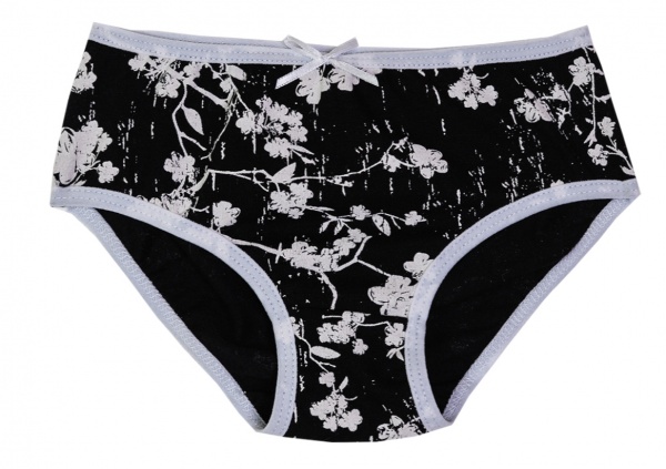 Труси для дівчаток KOSTA р.122–128 античний чорний 2043-2 