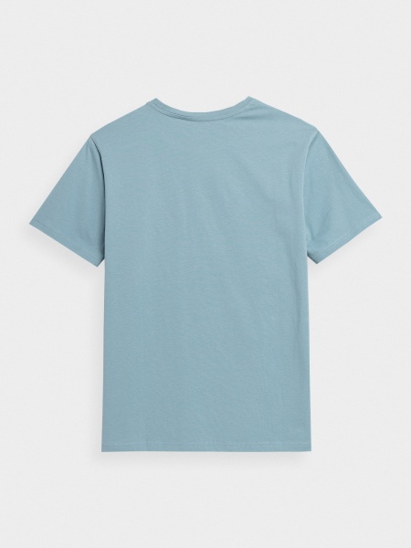 Футболка 4F TSHIRT M1047 4FSS23TTSHM1047-34S р.S блакитний