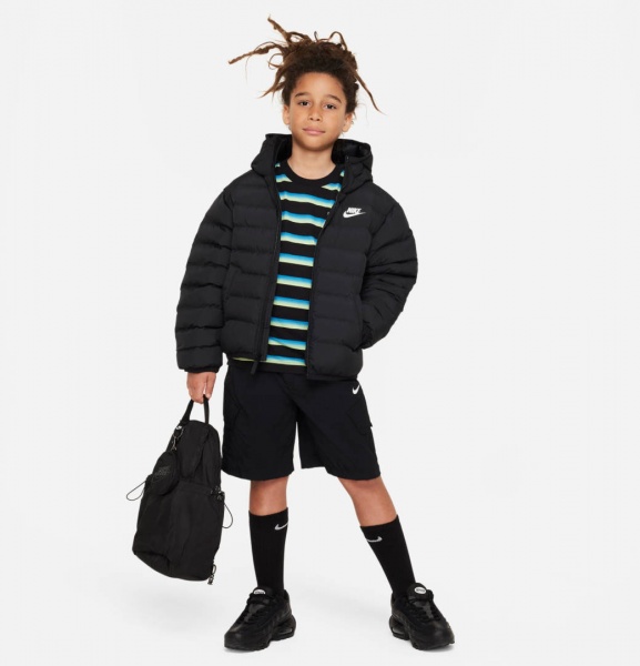 Куртка Nike K NSW LOW SYNFL JKT ADP FD2845-010 р.M черный