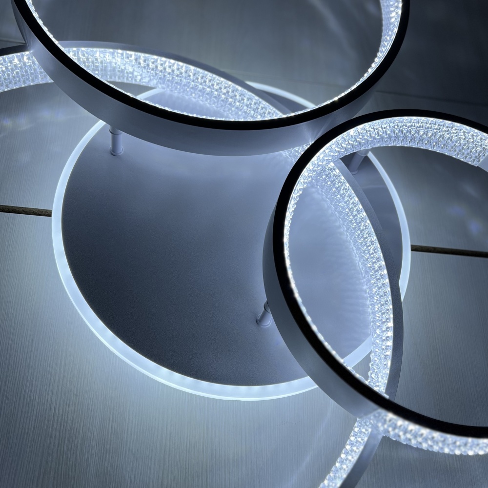 Люстра світлодіодна Luminaria 100 Вт LED-модуль білий AKRILIKA ROUND 100W 4R WHITE