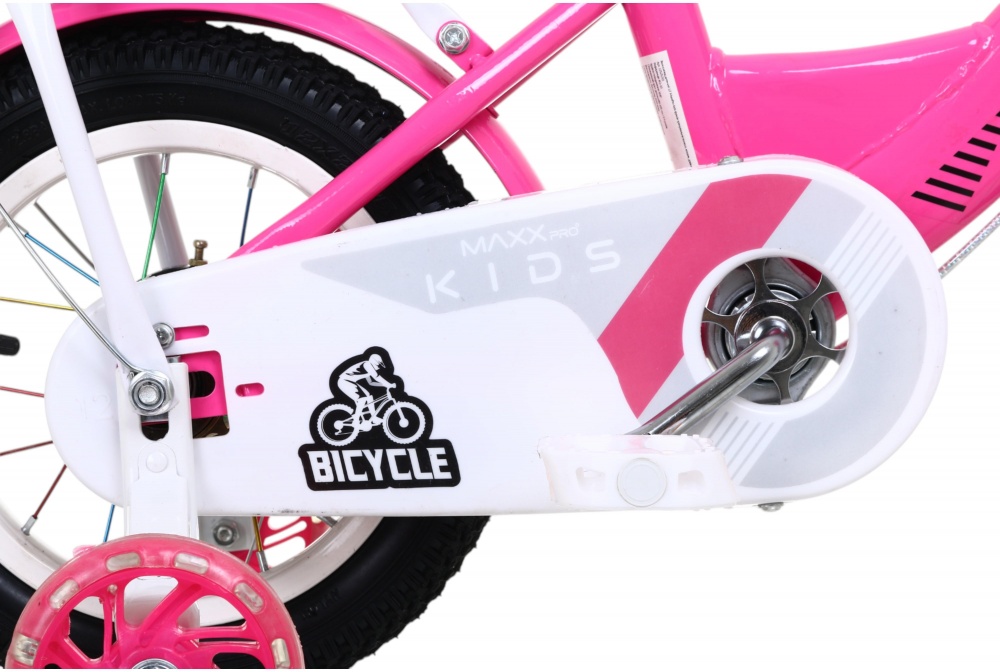 Велосипед дитячий MaxxPro kids 12' KQ-10 фуксія
