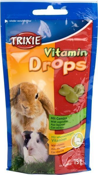 Вітаміни TRIXIE Drops Овочеві 75 г 6022