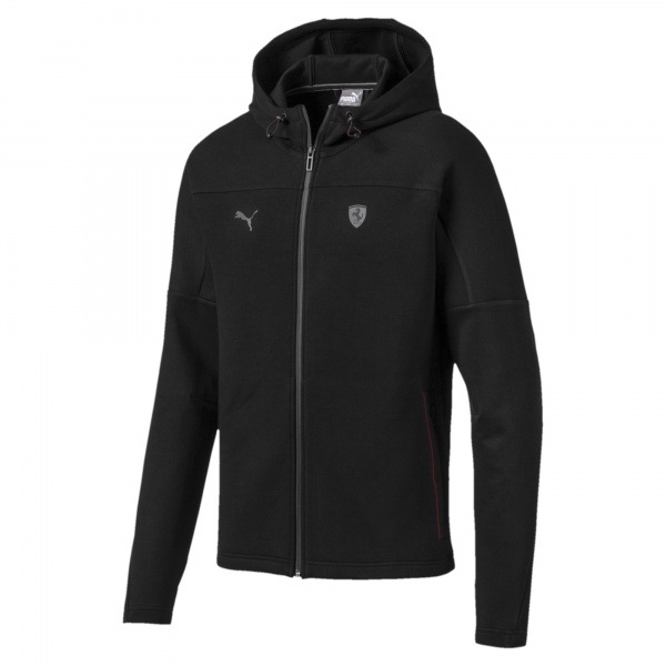Джемпер Puma Ferrari Hooded Sweat Jacket 59540201 р. L черный