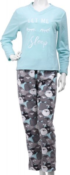 Костюм домашний женский La Nuit Blue Sheeps р. XS голубой 