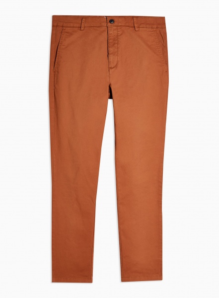 Штани TopMan CASUAL TROUSERS 68D14T-RST 30R помаранчевий