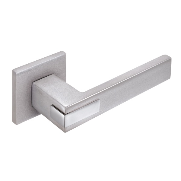 Ручка на розетці MVM Z-1320/E20 чорний нікель/матовий чорний нікель