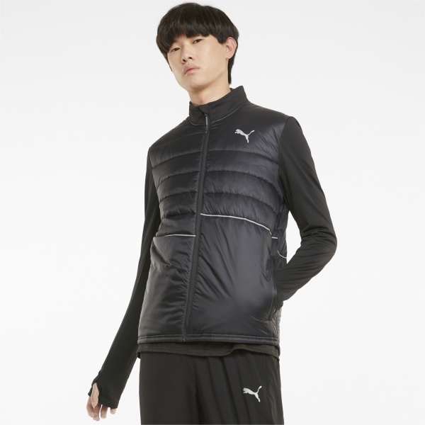 Джемпер Puma RUN ELEVATED PADDED JACKET 52086601 р. L черный