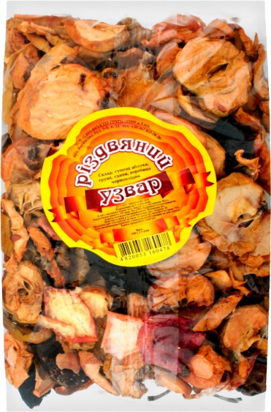 Смесь сухих фруктов ТМ СВІТ ФРУКТІВ Узвар Рождественский 250 г