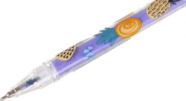 Ручка масляная YES Aloha Party 0,7 мм синяя 