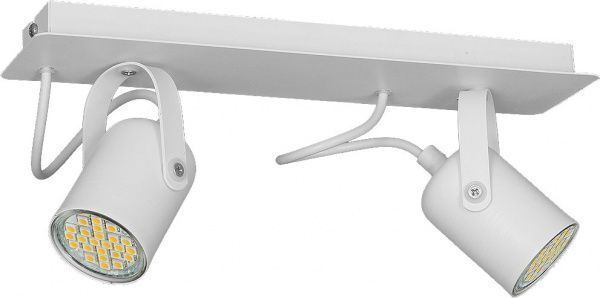 Спот LUMINEX Mark 2x40 Вт GU10 білий 7012 