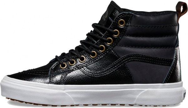 Кеды Vans U SK8-Hi 46 MTE (Pebble Leather VA2XS2JTQ р.US 7,5 черный