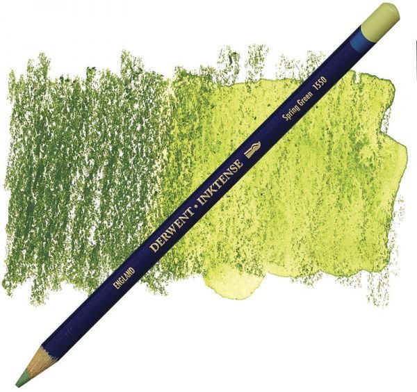 Олівець чорнильний Inktense 1550 Зелений весняний Derwent