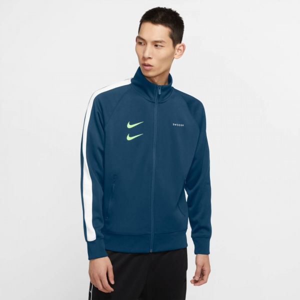 Джемпер Nike M NSW SWOOSH JKT PK CJ4884-499 р. L синій
