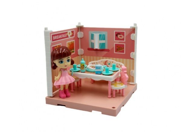Ігровий набір Funky Toys Затишний куточок. Їдальня з лялькою FT3107 