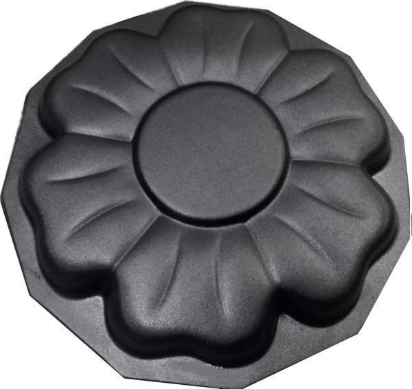 Форма-трафарет для виготовлення садових доріжок Квітка 430x430x50 мм