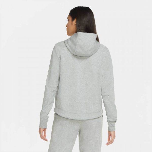 Джемпер Nike W NSW TCH FLC WR HOODIE FZ CW4298-063 р. L сірий меланж