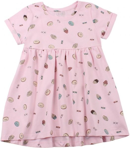 Платье Фламинго Cake р.92 розовый с рисунком 047-420 