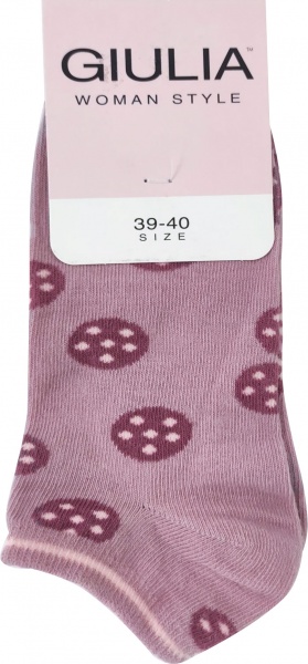 Шкарпетки жіночі Giulia WSS-002 р. 39-40 світло-фіолетовий 