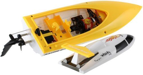 Катер на р/у Fei Lun Racing Boat желтый FL-FT007y
