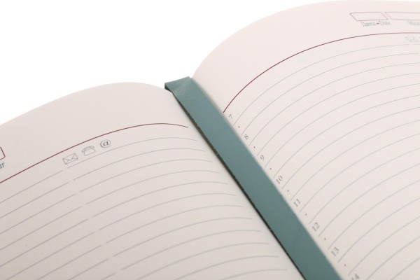 Щоденник недатований Перо бірюзовий ТЕКО A5 Е 060-00.62-307243